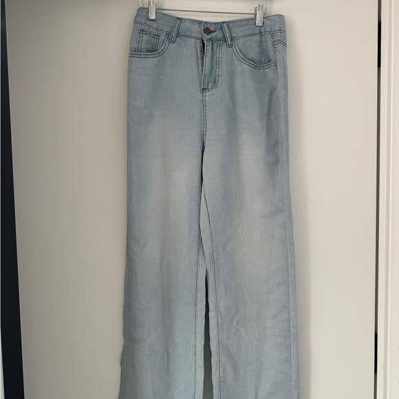 Fishion Flower High Rise Stretch Jeans NWT - Picture 1 of 6
